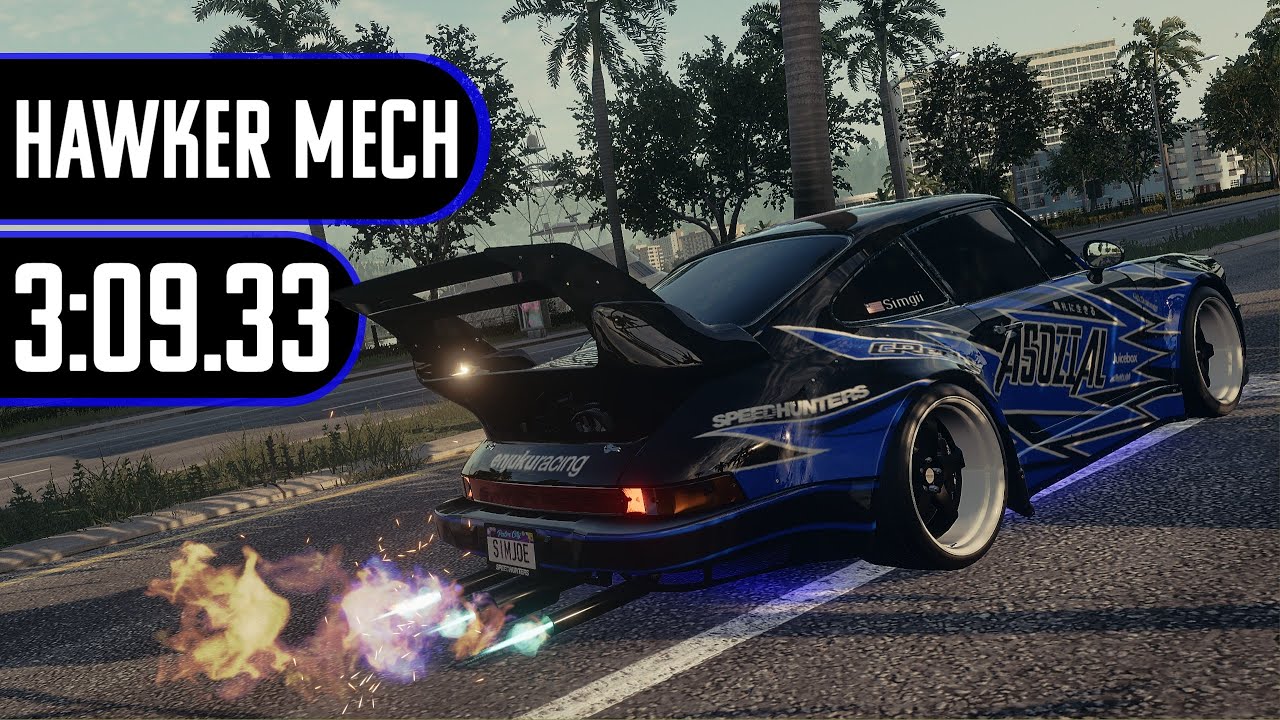 NFS Heat | Hawker Mech 3:09.33