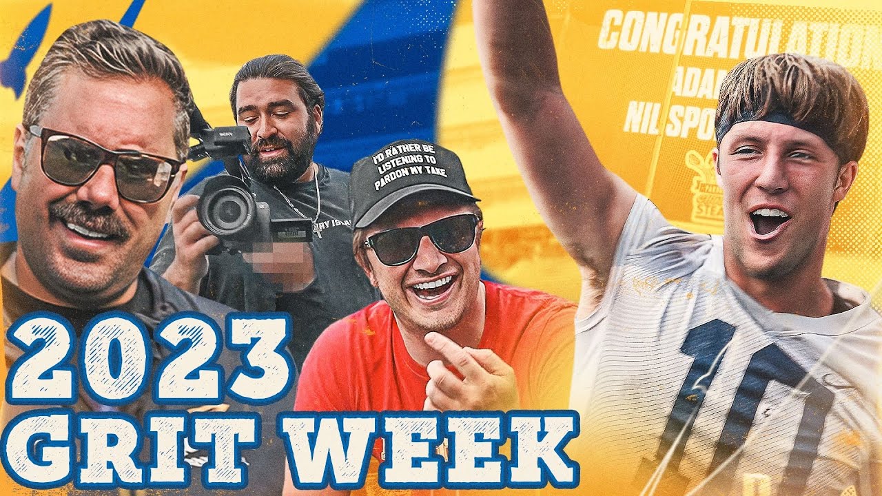 Pardon My Take Gives Out a Full Scholarship. Grit Week 2023 Presented By Coors Light
