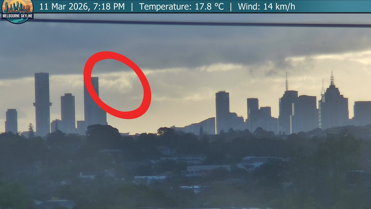 Melbourne Live 🌇 at Sunset on 11 Mar 2026