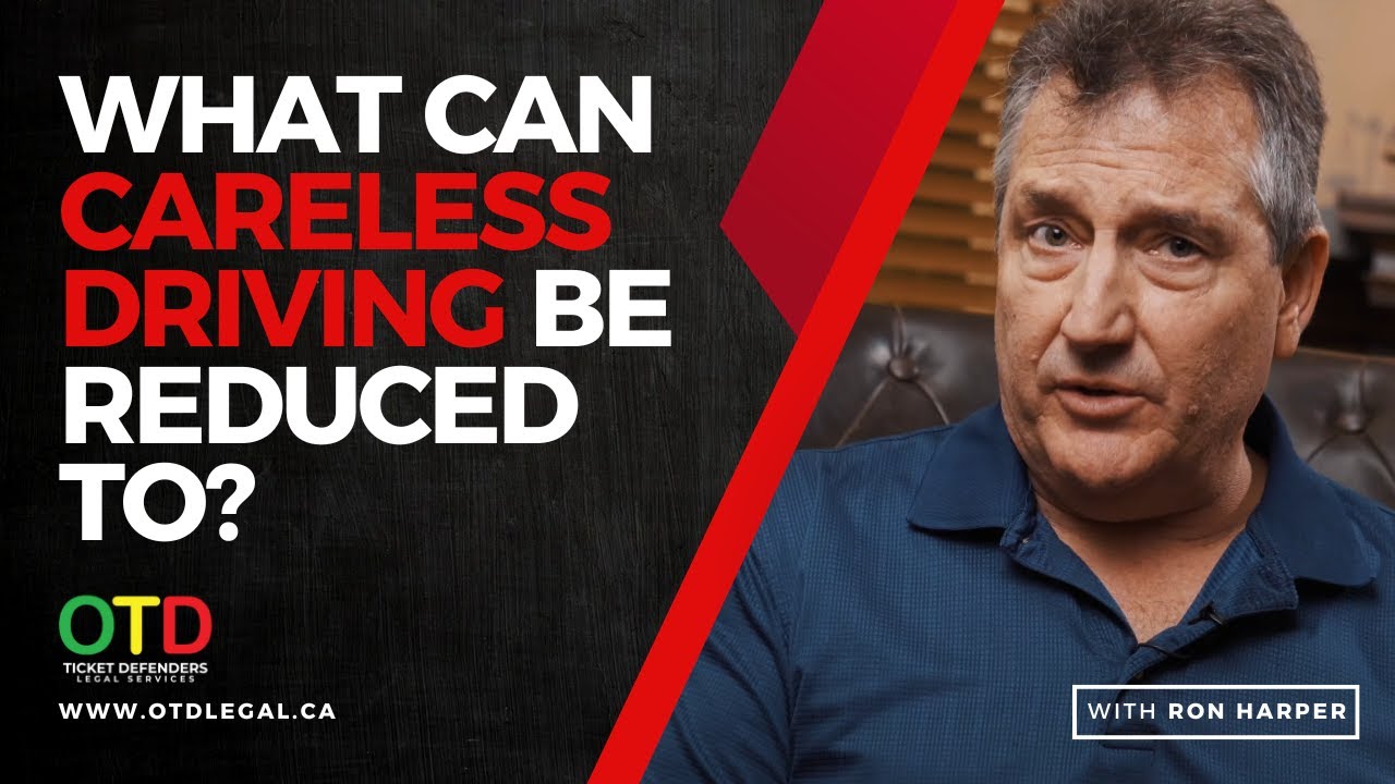 WHAT CAN A CARELESS DRIVING CHARGE BE REDUCED TO?