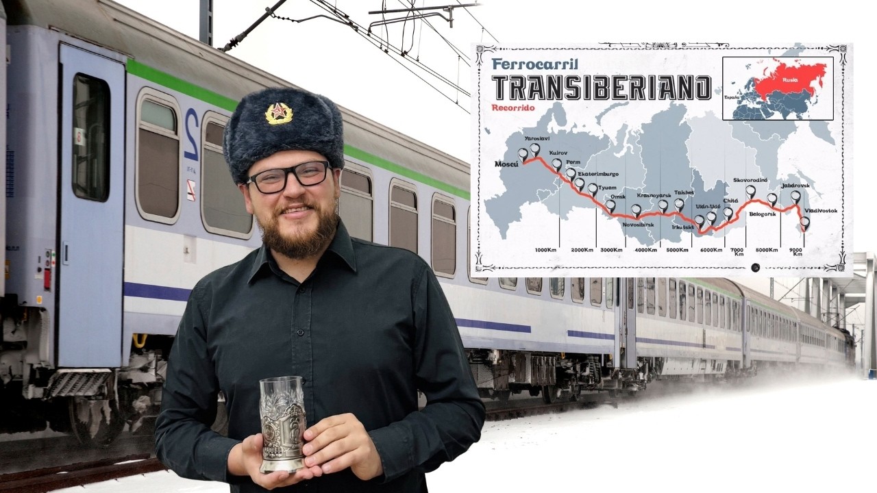 ¿UNA SEMANA viviendo arriba de un TREN ? |  9.288 km en el  TRANSIBERIANO (El más LARGO del MUNDO)