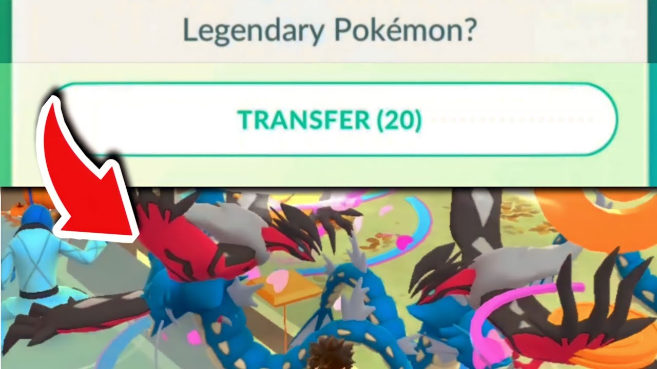 Transfer rare legendary pokemons for xl candy 🤯