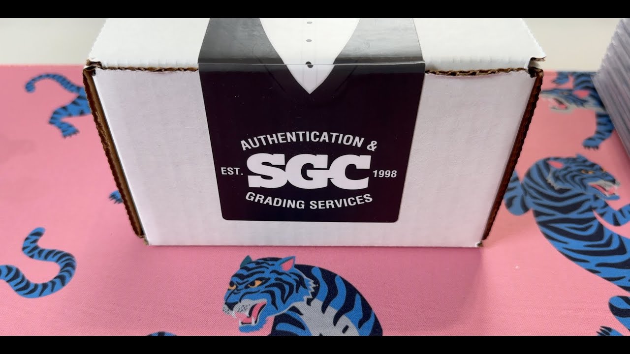 My 1st SGC Graded Card Reveal!