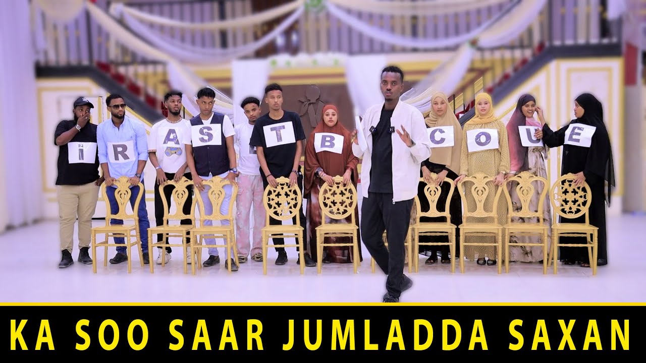 SIDA SAXDAA U FARIISTA JUMLADDA AAN IDIN YEERIYO CIYAAR MASKAXEED DIYAARSAN DAD BADAN AYA FASHILMAY