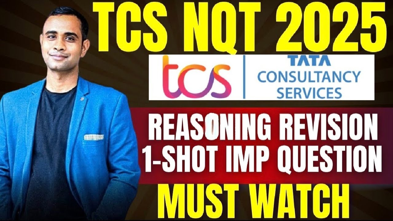 TCS NQT 2025 Complete Reasoning Revision | 8-10 Marks DONE in Exam | 
