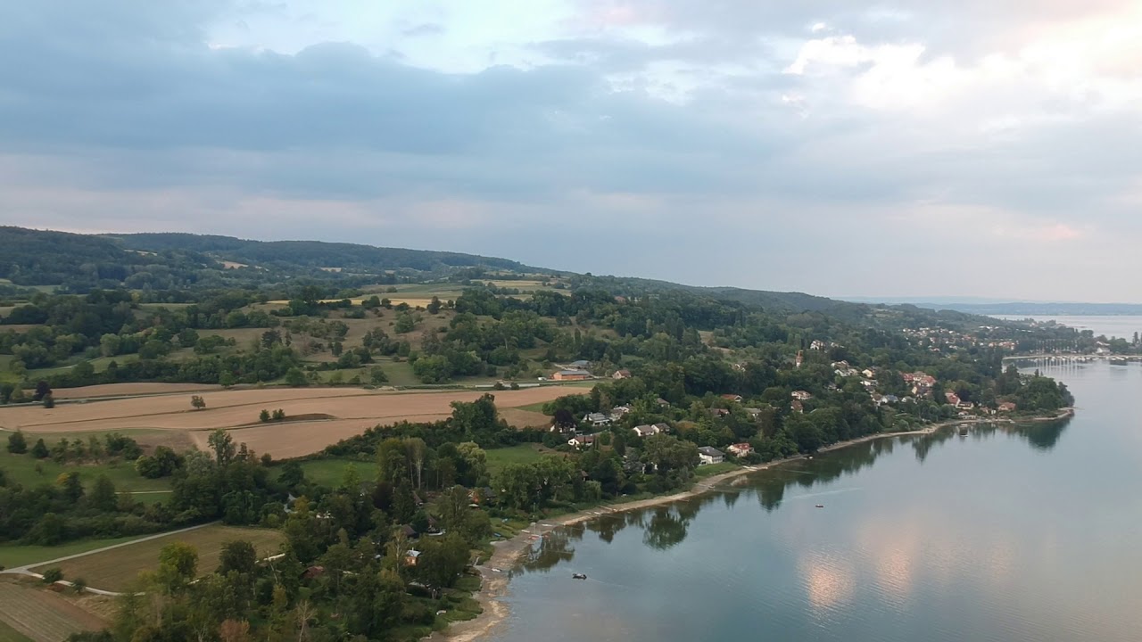 Drohnenflug Bodensee bei Öhningen