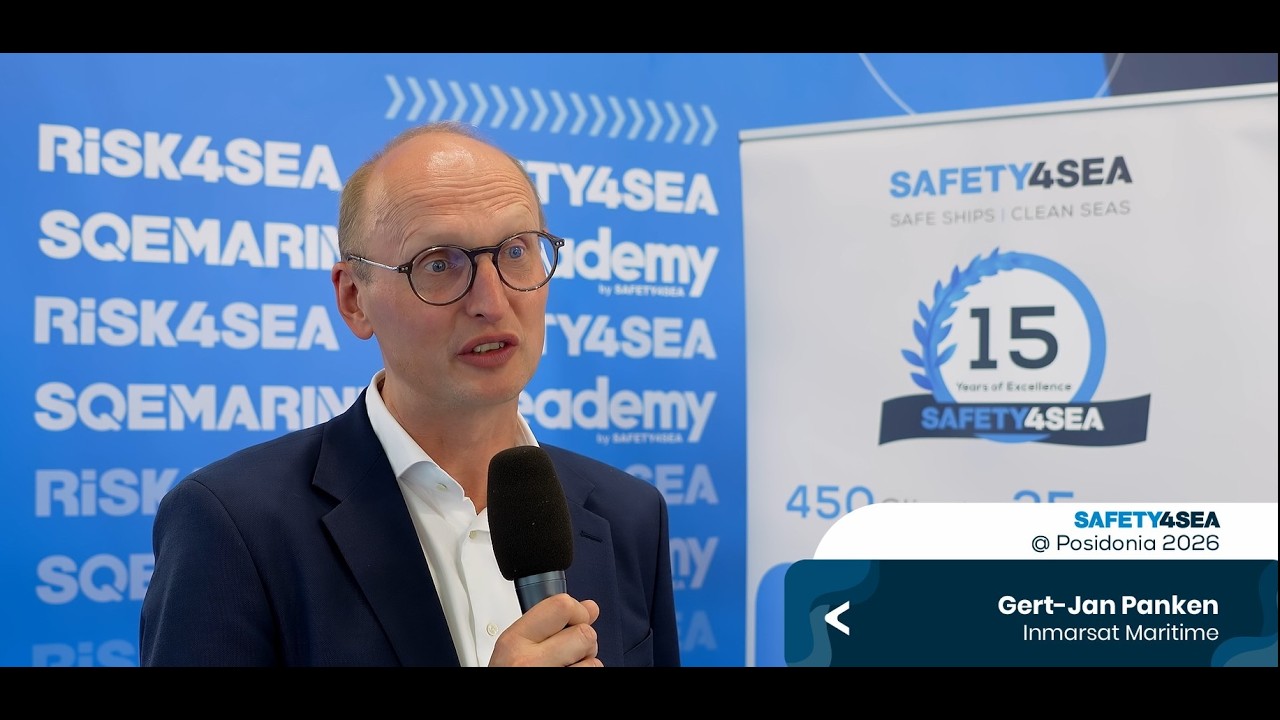 Posidonia 2026: Gert-Jan Panken, Inmarsat Maritime