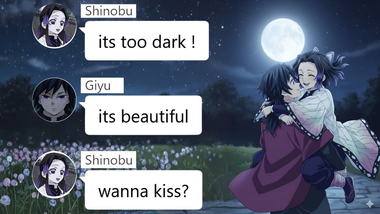 If Shinobu and Giyu Were Alone in the Forest 😳🌸 | Demon Slayer