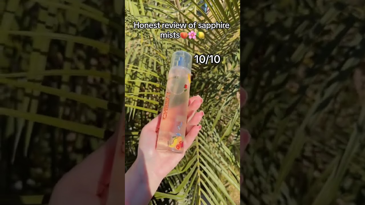 Honest Review of Sapphire Body Mists🌸 | Affordable Summer Fragrances #sapphire #bodymist