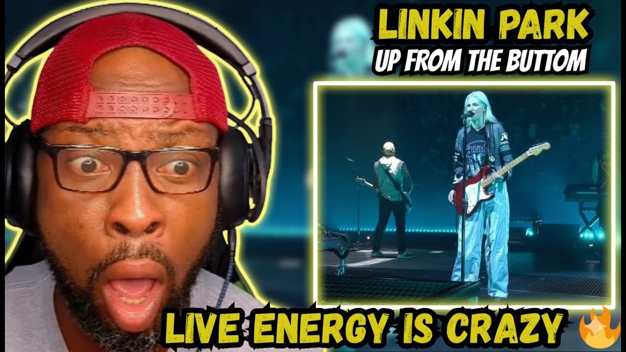 FIRST TIME HEARING LINKIN PARK “UP FROM THE BOTTOM” (LIVE) 🤯 | THIS PERFORMANCE IS UNREAL!