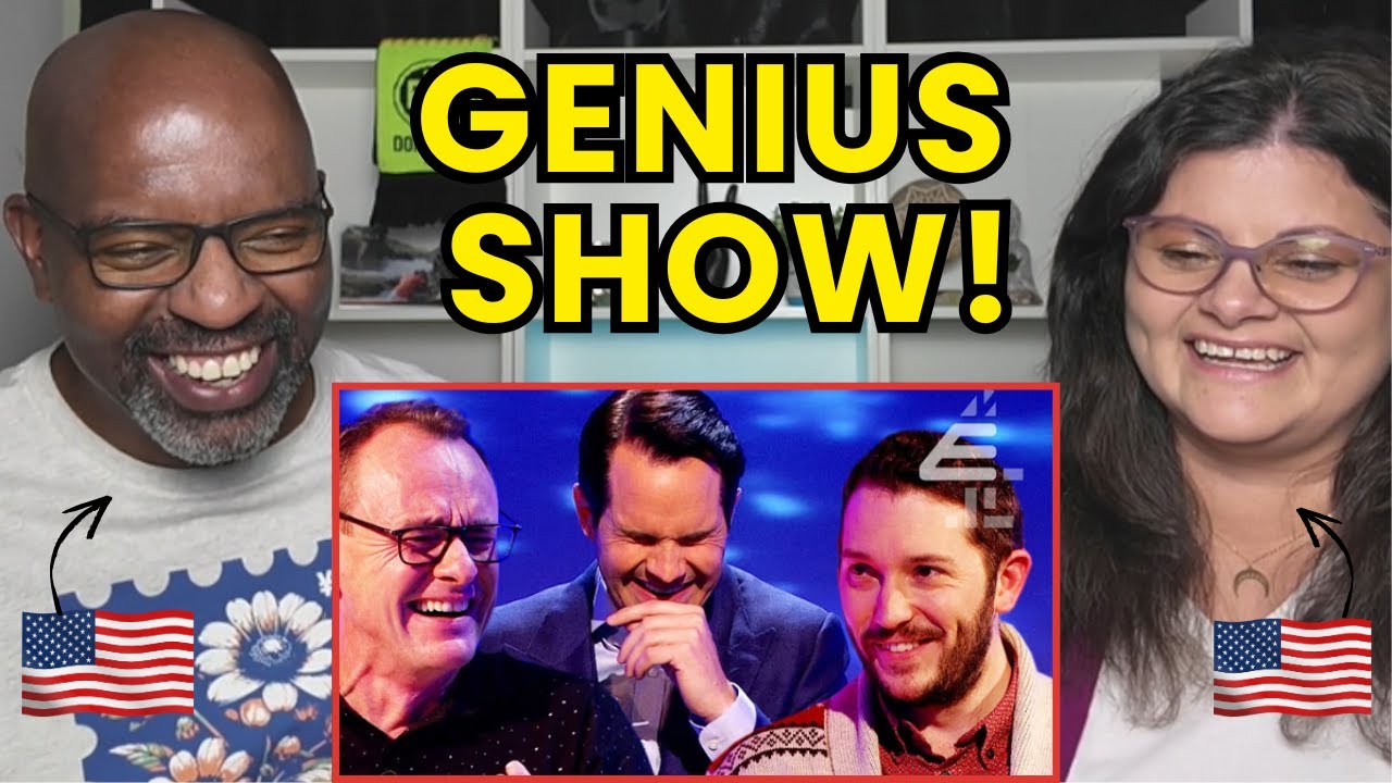 Americans React to The Original Carrot In A Box | 8 OUT OF 10 CATS | Jimmy Carr (ALL 3 !)