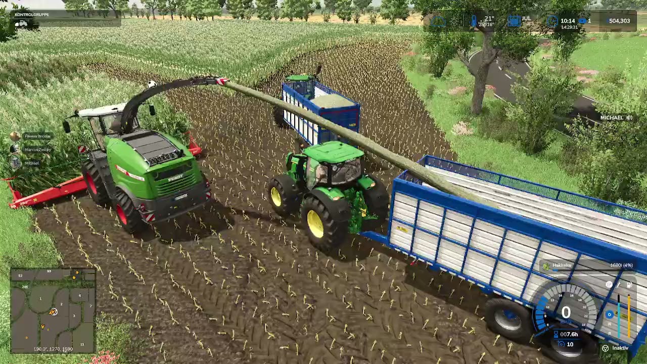 Så skal der snittes. S2Ep23 af Hedegård. Farming simulator 25