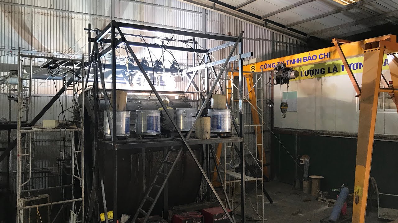 The big size wear plate production