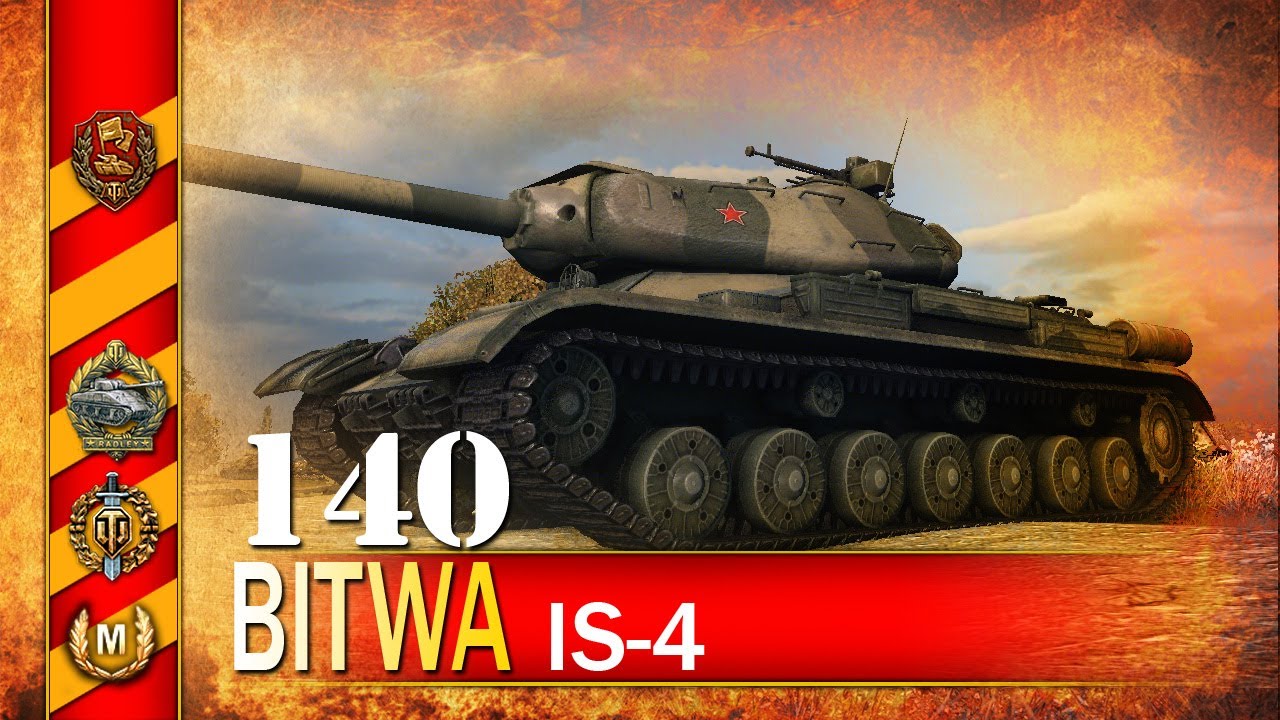 IS-4 - twardy boczek - BITWA - World of tanks