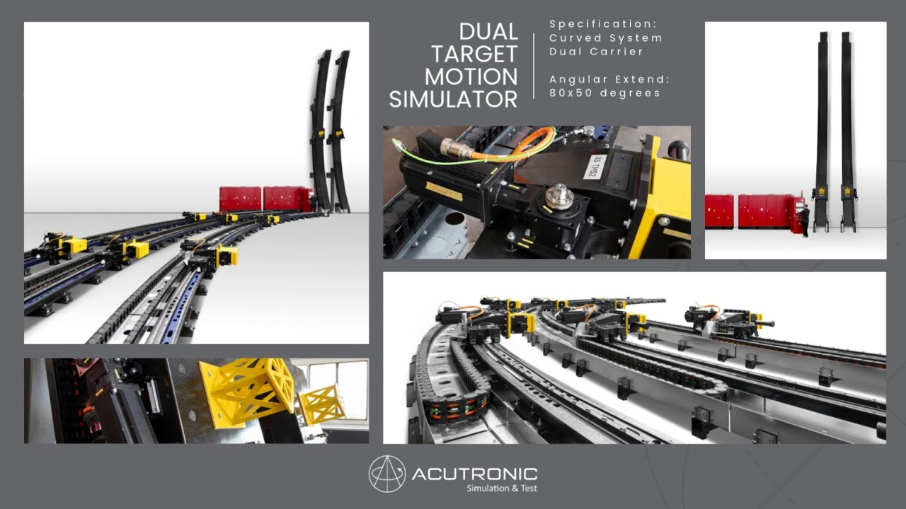Dual Target Motion Simulator - Curved