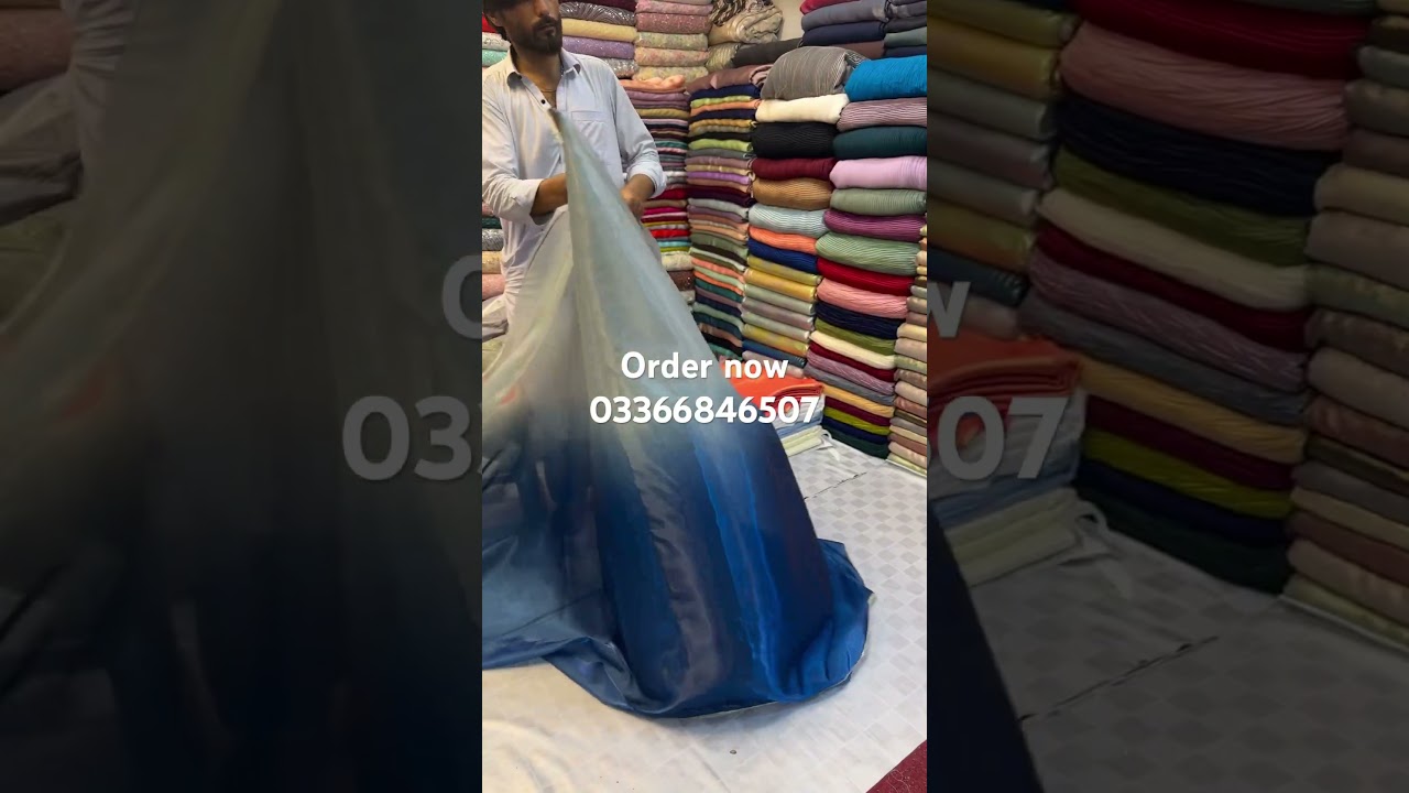 Shisha silk dabble sheed saree frock maxci lengha sharara fabric available #sharar #indiandress