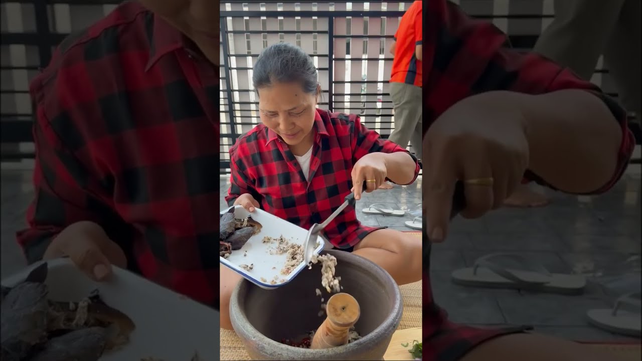 ลาบปลาดุกแบบแม่ใหญ่ยม สอนนา😋🐠🌶️