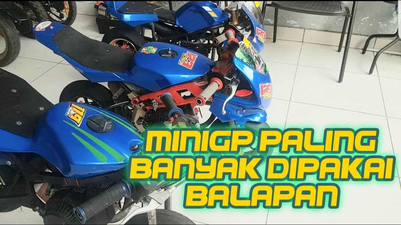 Review 3 Minigp / Pocket bike Yang Paling Banyak dipakai di Balapan