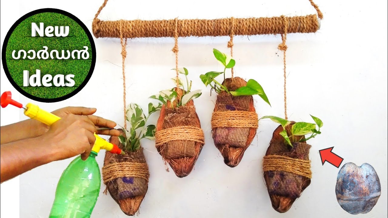 How to Make Beautiful Hanging Plants//Hanging Pot Diy//Hanging Pot Ideas