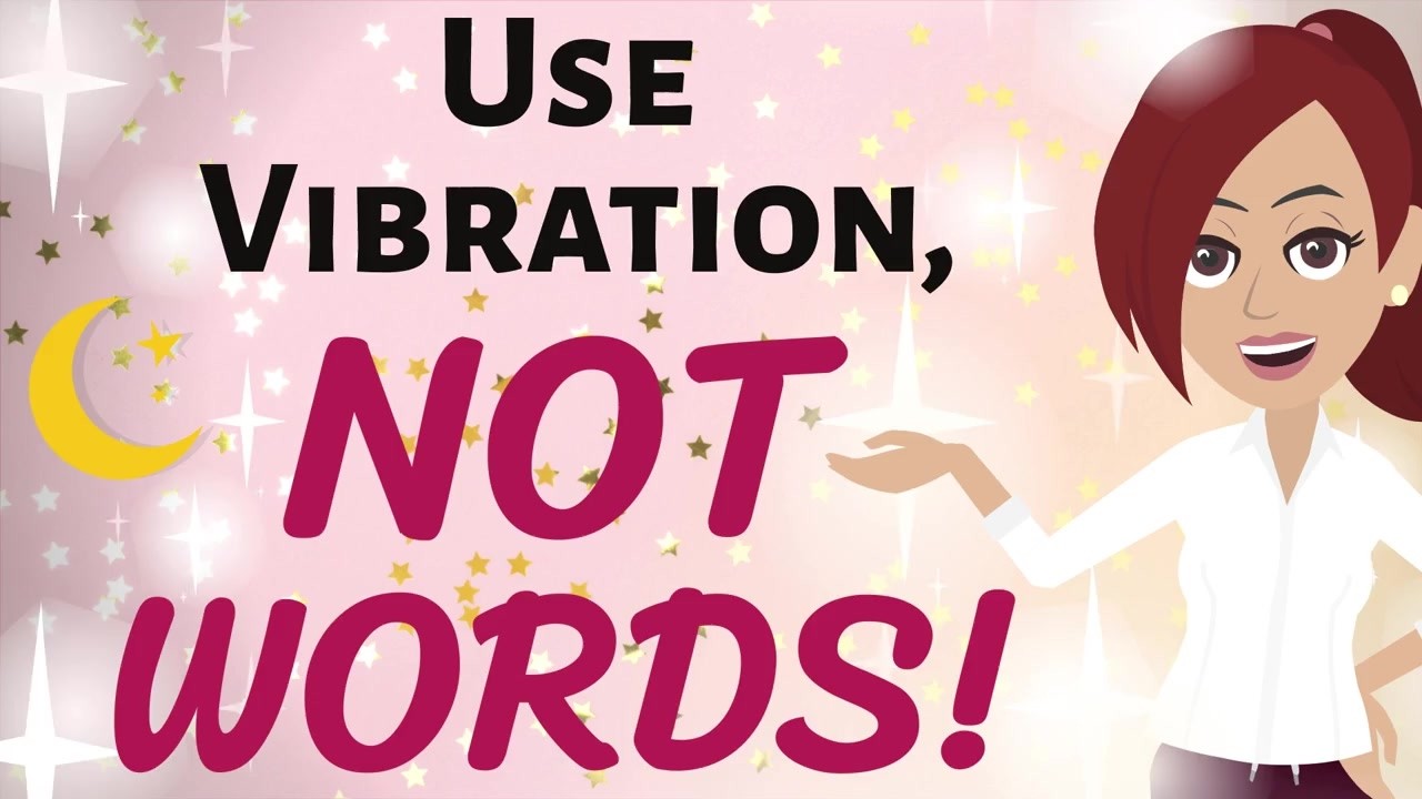 Abraham Hicks 🌠 USE VIBRATION, NOT WORDS! 🌟 Law of Attraction