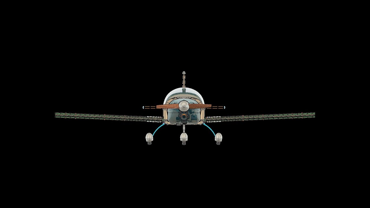 Gaz'aile 2 building wingtip and wing build