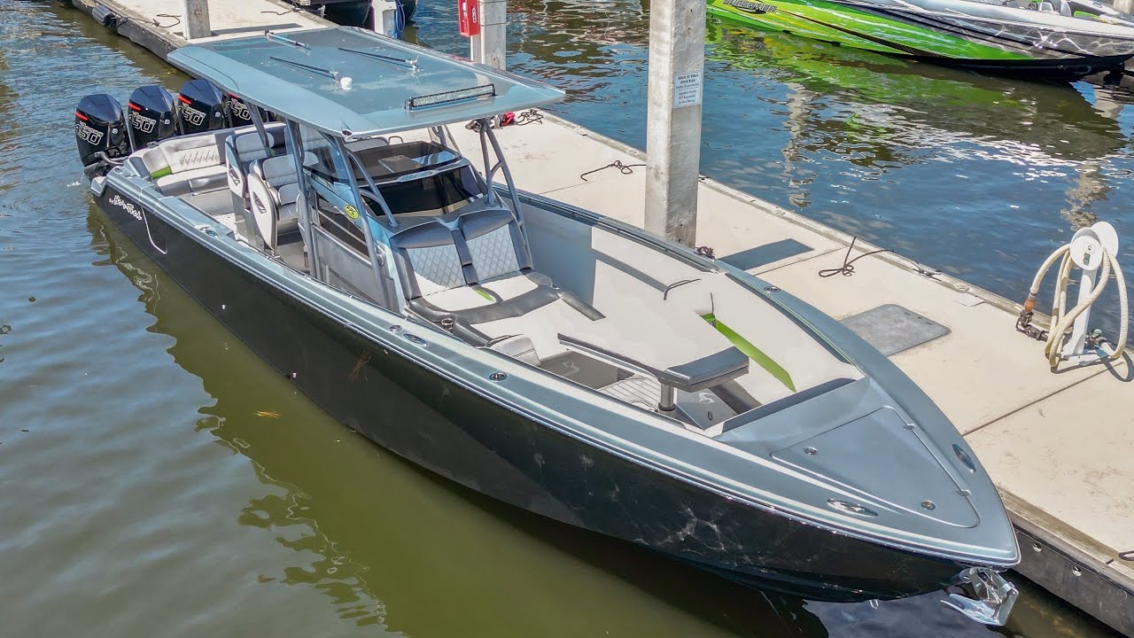 2021 Nor-Tech 390 Sport Sea Trial: Quad 450Rs, 80 MPH Top Speed & Luxury Walkthrough