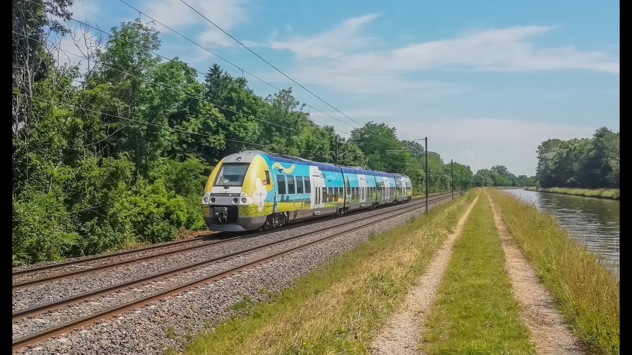 #144 - Les trains habituels de la ligne Paris-Strasbourg sous le soleil - 19 juin