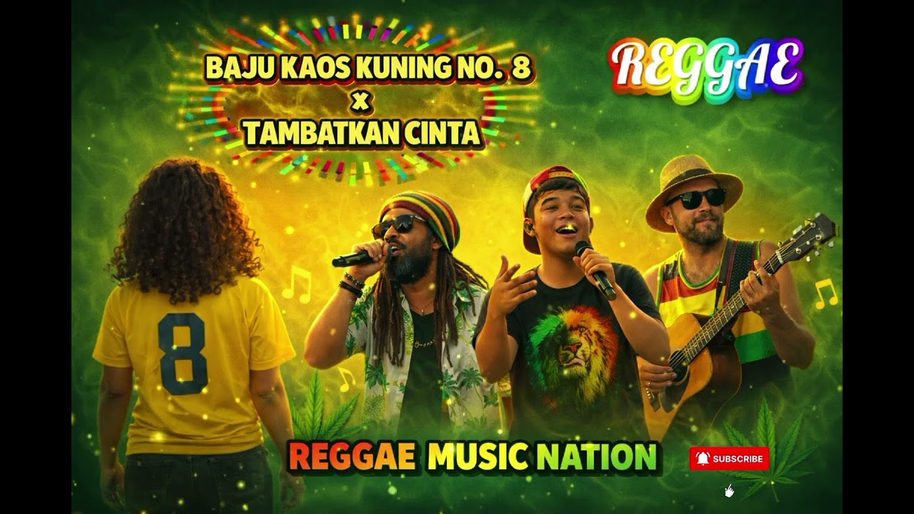 Baju Kaos Kuning No. 8 – Tambatkan Cinta (Reggae Version) #reggae #cover #timurnesia