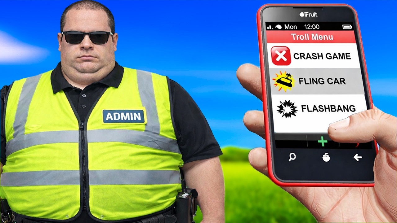Using Troll Menu to Make Admins Rage in GTA 5 RP