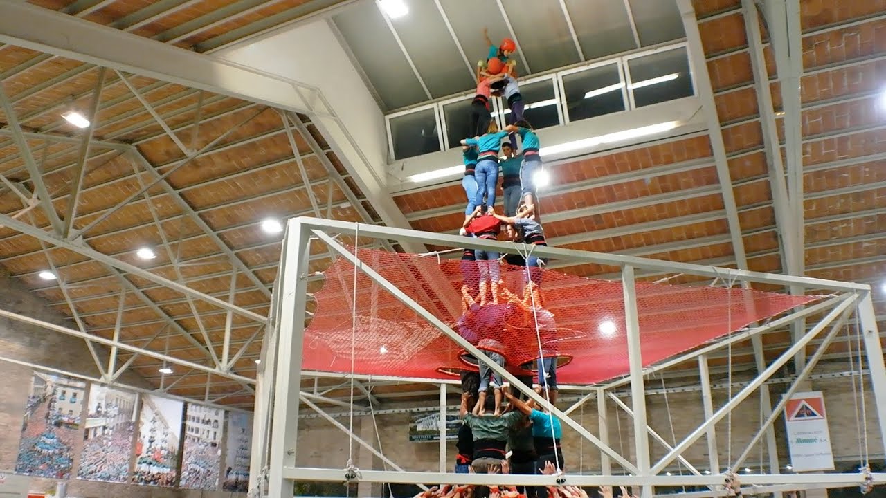 Castellers de Vilafranca  4de8net sencer a assaig 2014