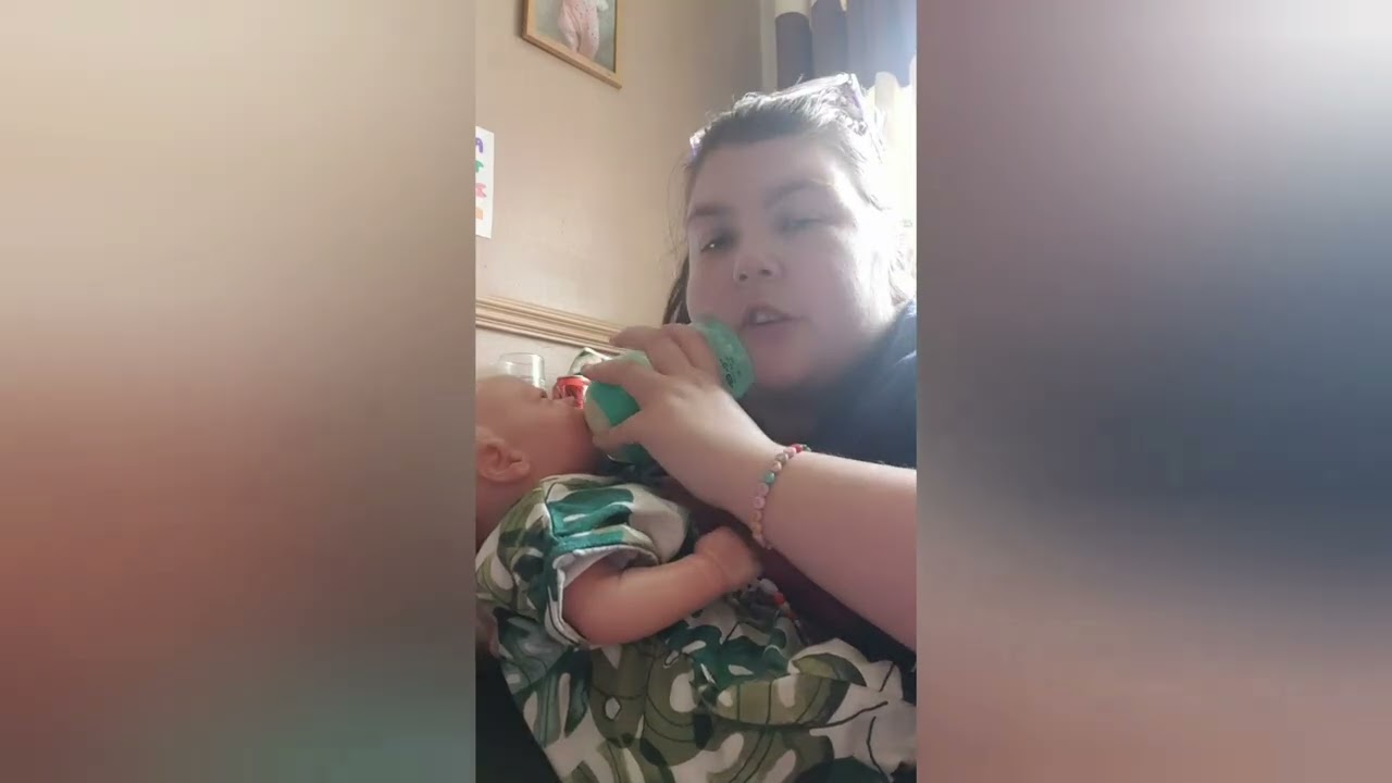 Reborn Oskars afternoon routine