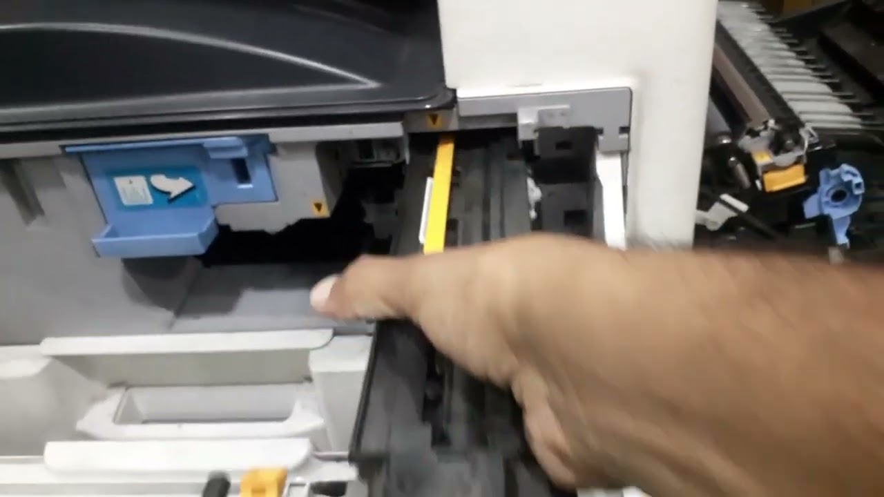 HOW TO REMOVE  KYOCERA FS 6525 PHOTO COPIER COMPONENTS
