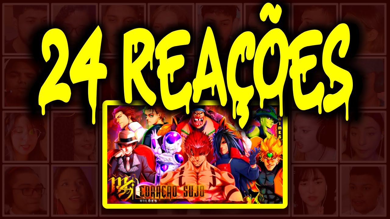 MULT REACT | VILÕES (ANIMES) - CORAÇÃO SUJO | M4RKIM