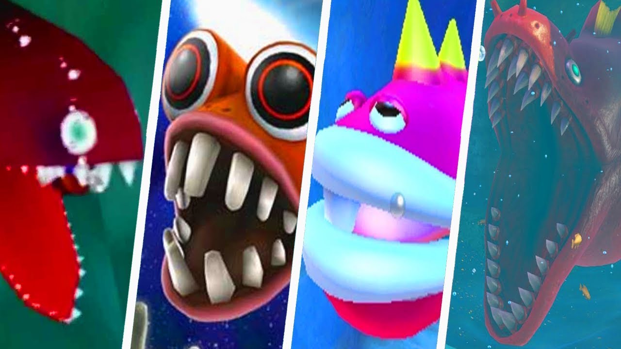 Evolution of Eels in Super Mario Games (1996 - 2018)