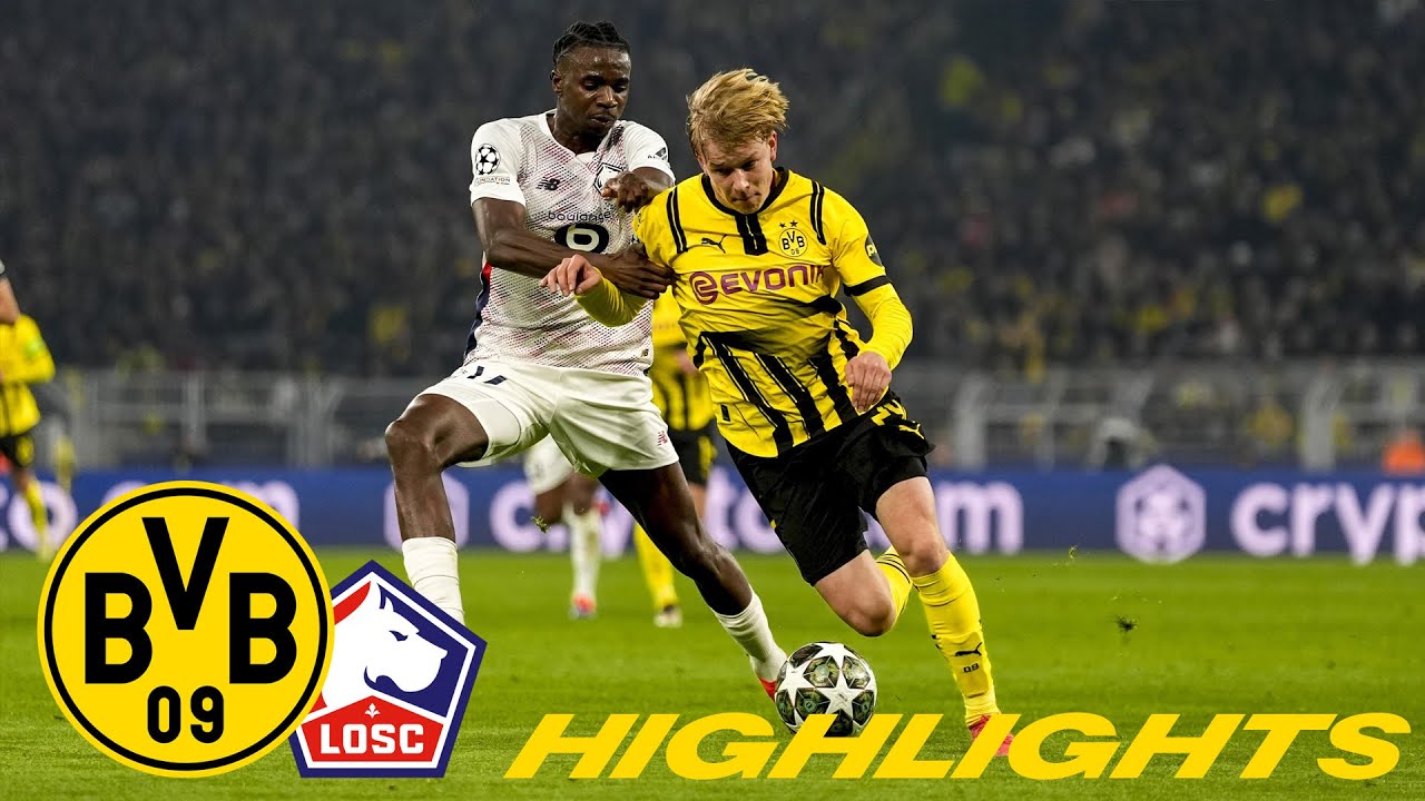 BVB - OSC Lille 1:1 | Highlights | UEFA Champions League