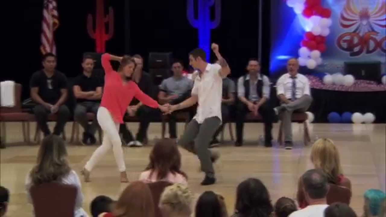 Christopher Dumond & Melissa Rutz-Champions Division West Coast Swing Phoenix 4th of July