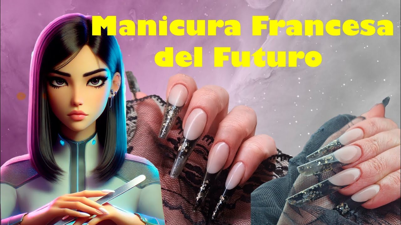 Manicura Francesa del Futuro — Técnica con Formas Duales 😍❤️✨
