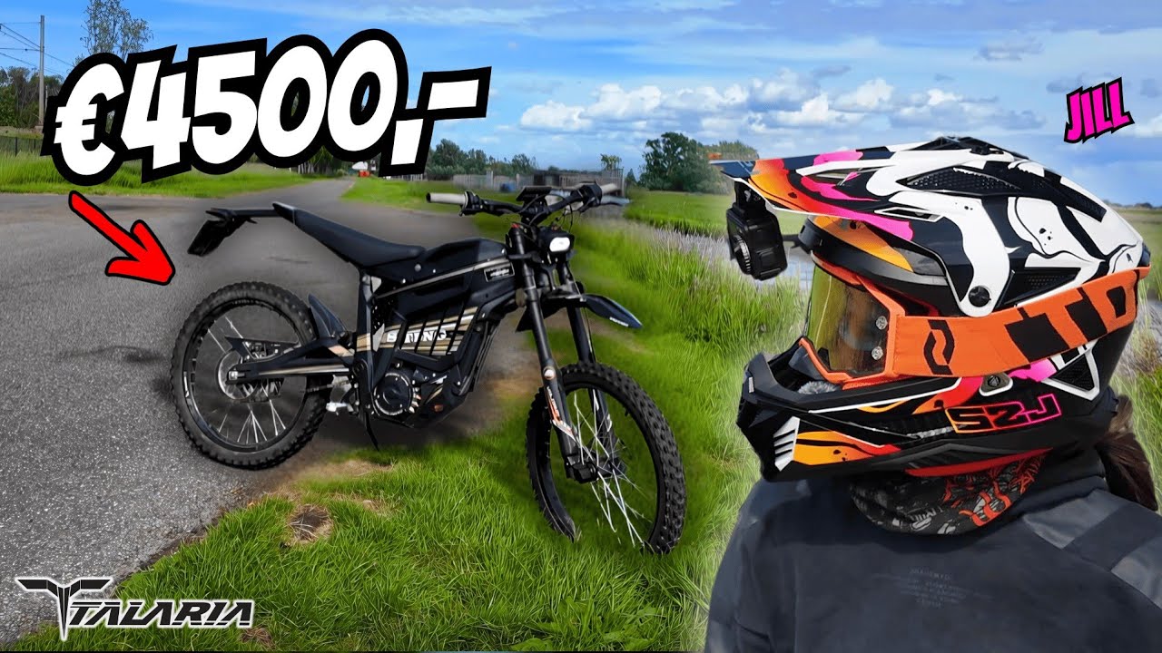 Meest STILLE BROMMER OOIT!! - Talaria Sting -  #motorvlog198