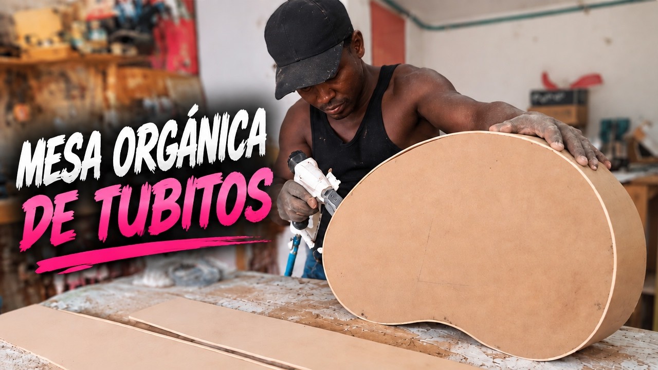 Fabrica TU mismo una Mesa Orgánica Flotante en tendencia