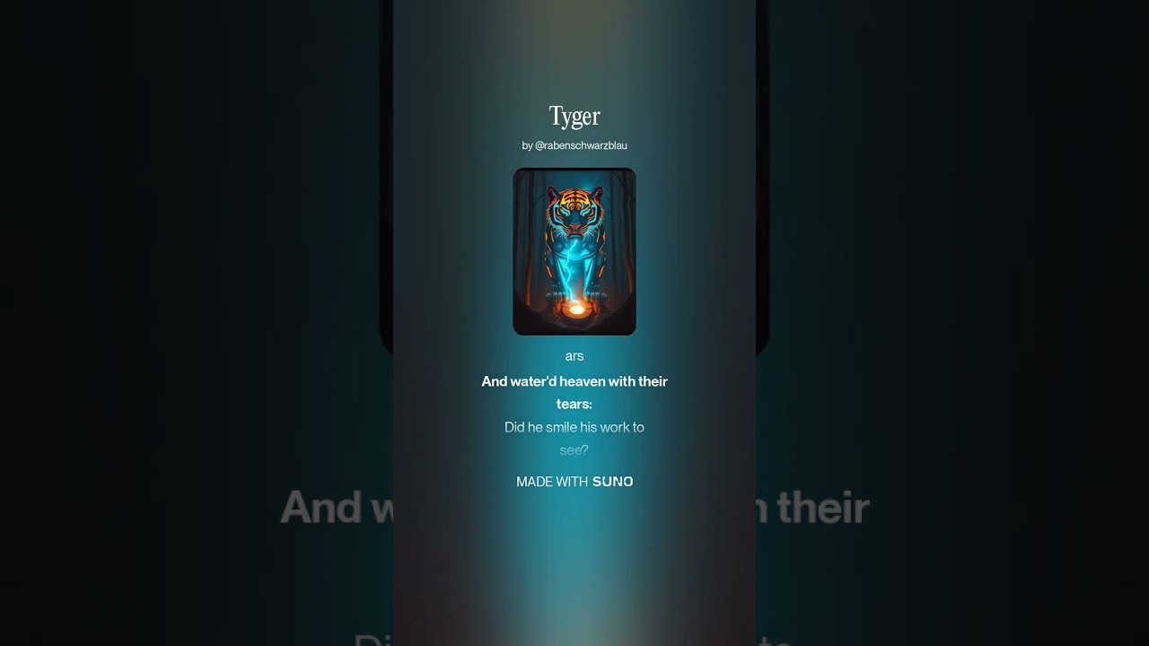 The Tyger