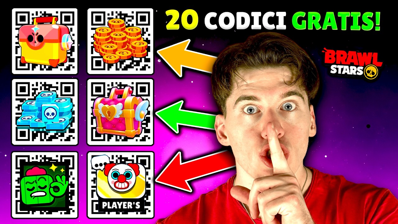 😱 20 SECRET CODES for FREE GIFTS on Brawl Stars