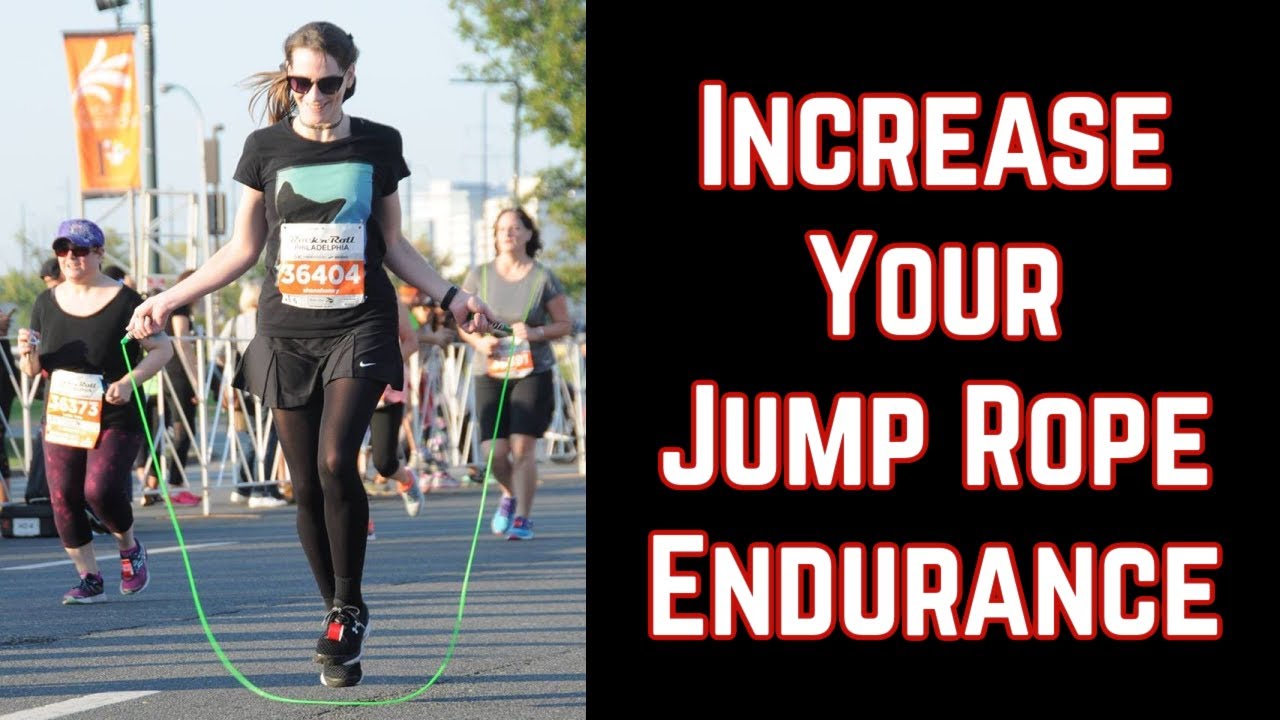 How to increase jump rope endurance