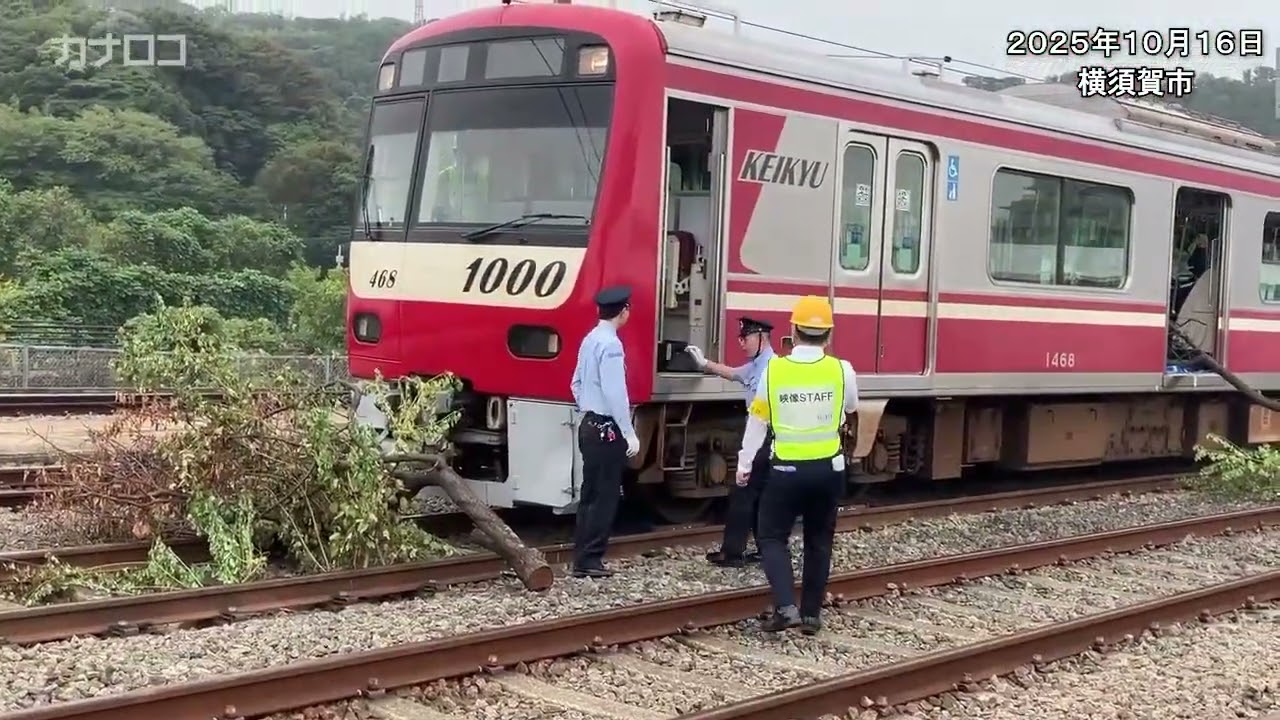 横須賀　京急が倒木事故を想定した訓練　座席をスロープにして電車から脱出／神奈川新聞（カナロコ）
