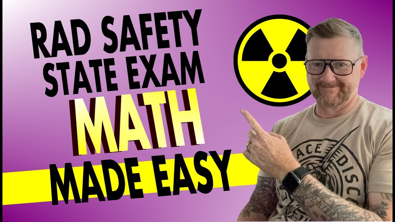 Solving Radiation Safety Math Problems Easily