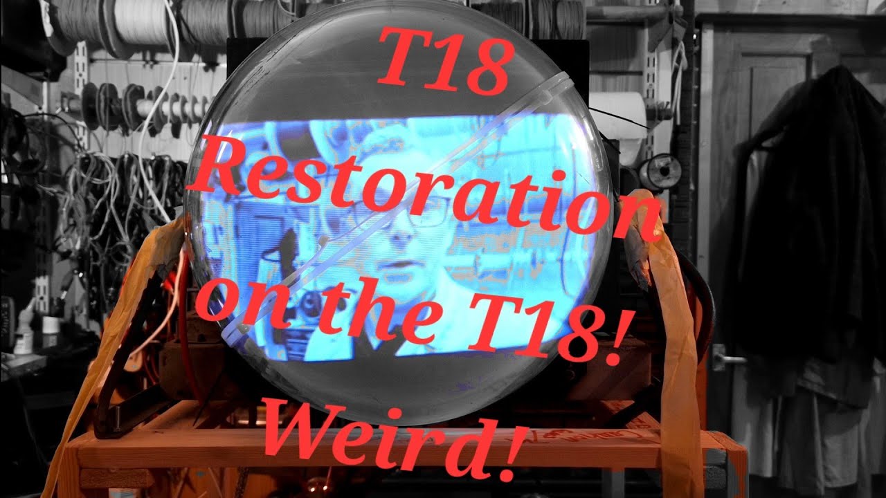 REQUESTED...The Baird T18 video on the restored Baird T18.....Tubeception😵‍💫😵‍💫😵‍💫