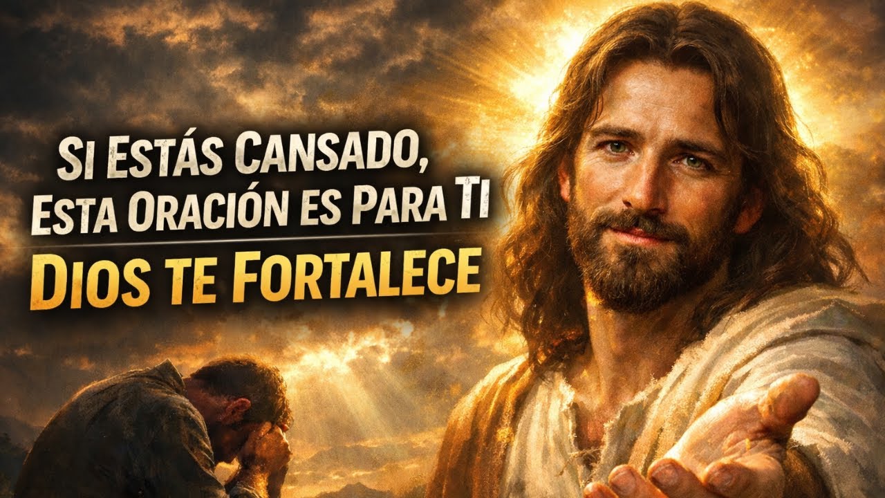 Cuando la Fuerza se Acaba, Dios te Sostiene | Oración Poderosa de Gratitud