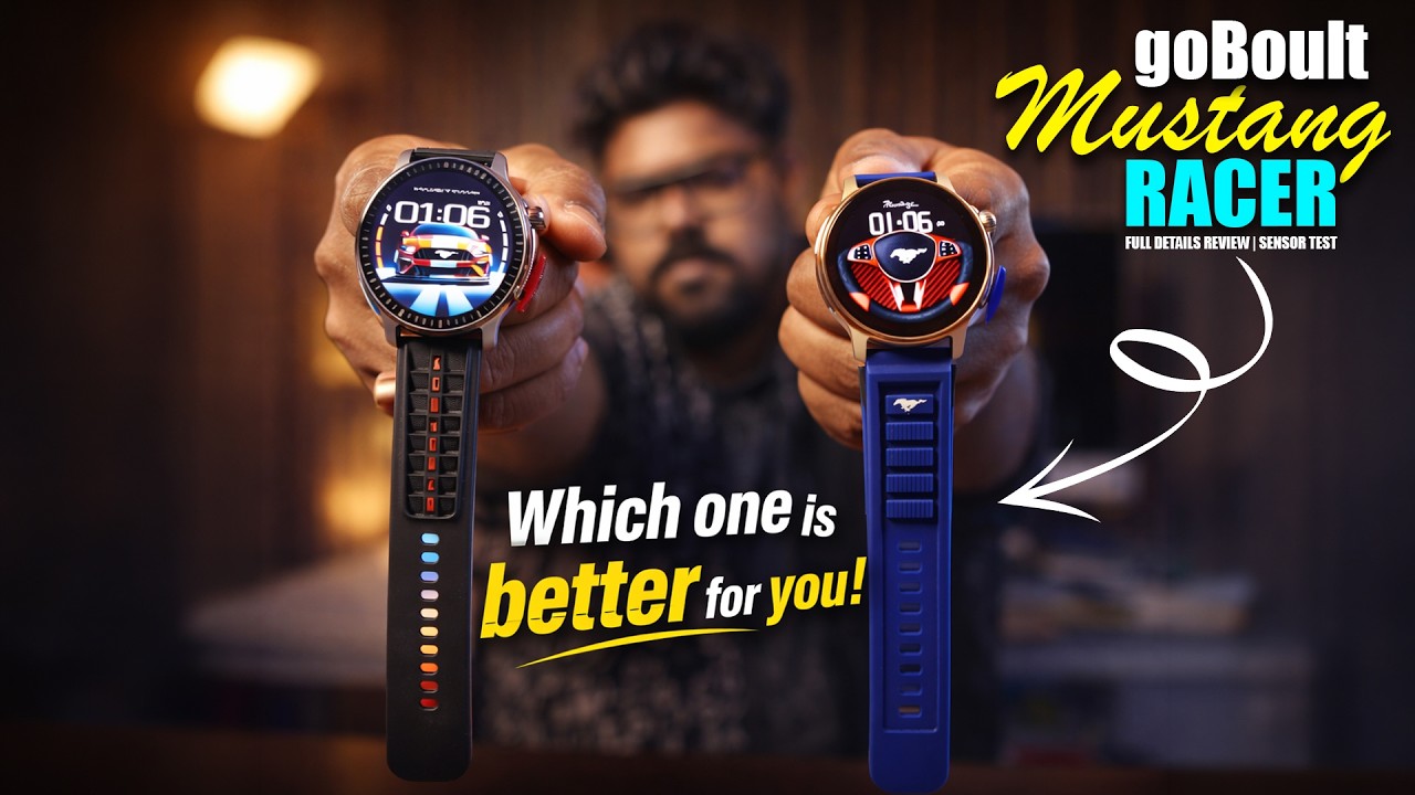 goBoult Mustang Racer Smart Watch Full Detail Review & Unboxing 🔥 | Before You Buy #goboult