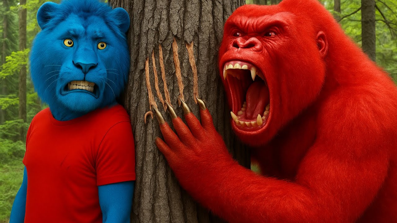 LEOZO VS THE GIANT MONSTER &ndash; EPIC AMAZON FOREST BATTLE!  #monster #adventure #usa
