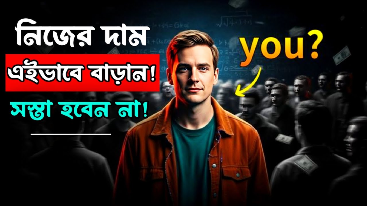 নিজের ভ্যালু বাড়ানোর ৫টি উপায় | bangla motivational video | bangla motivation 