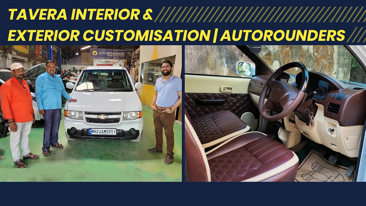 Latur to Mumbai |Tavera Interior & Exterior Customisation | Autorounders